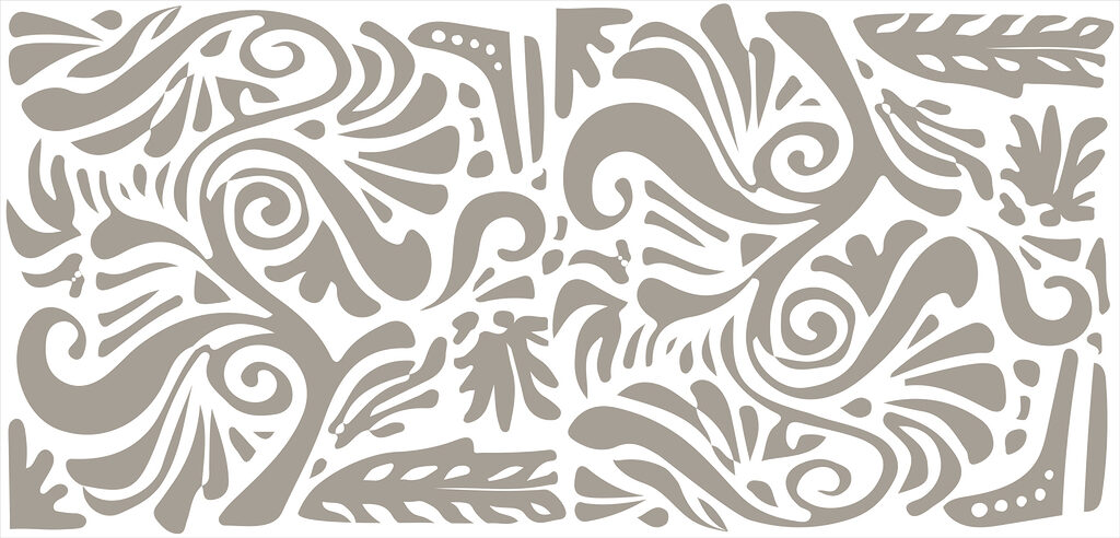 White and gray pattern