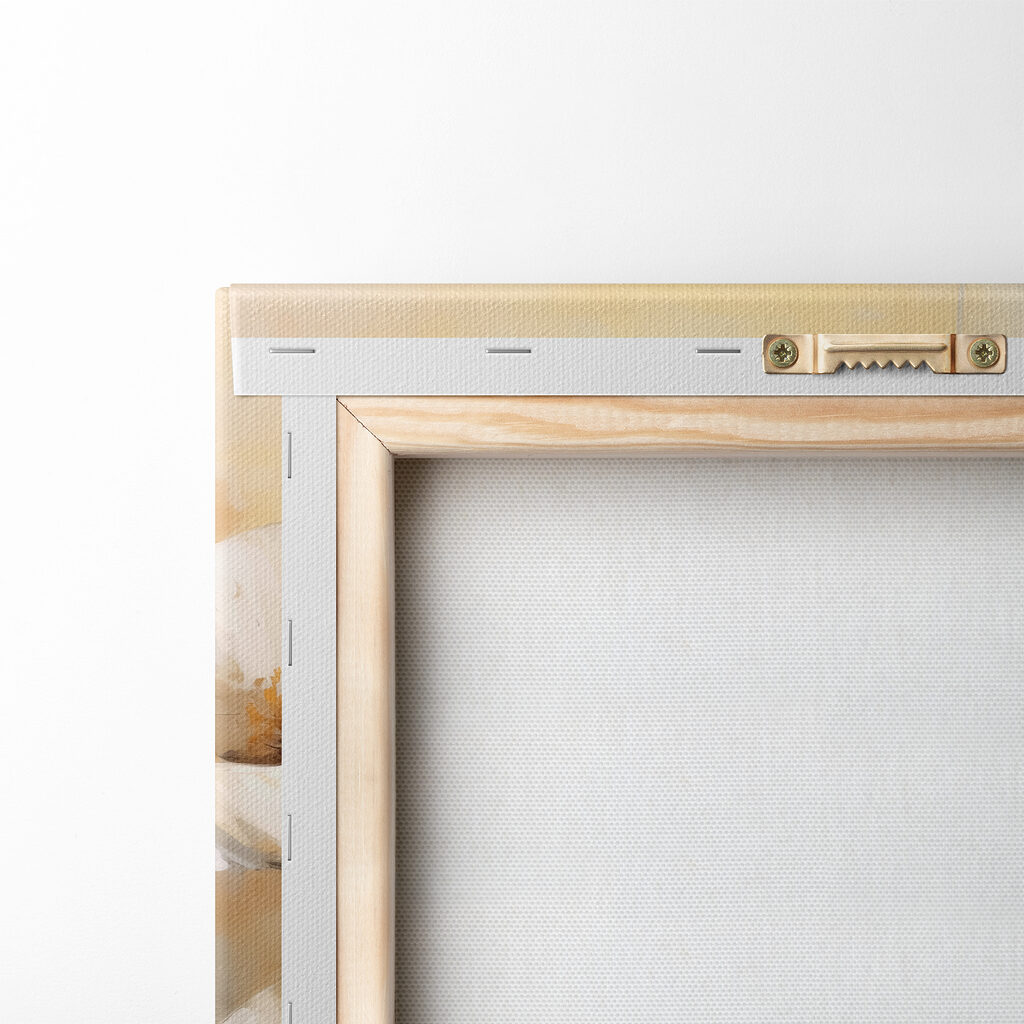 Painting of white flowers