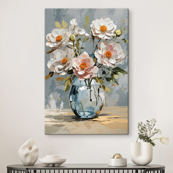 Vase with flowers in it Vase with flowers in it