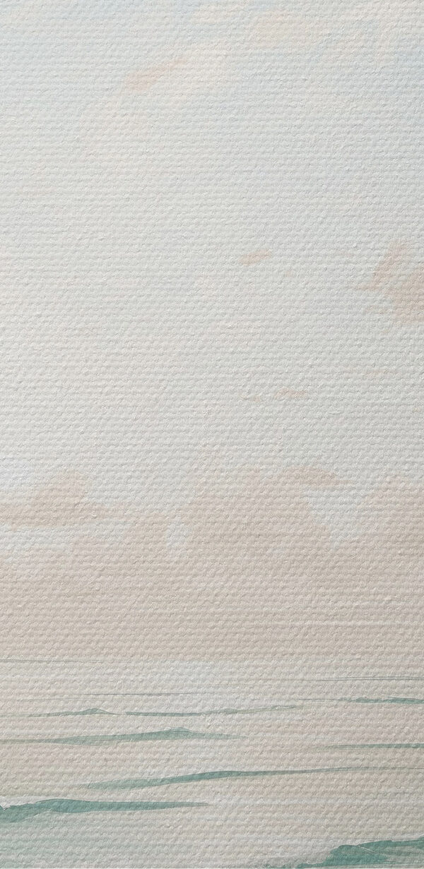 Pláž s vlnami a pískem Pláž s vlnami a pískem