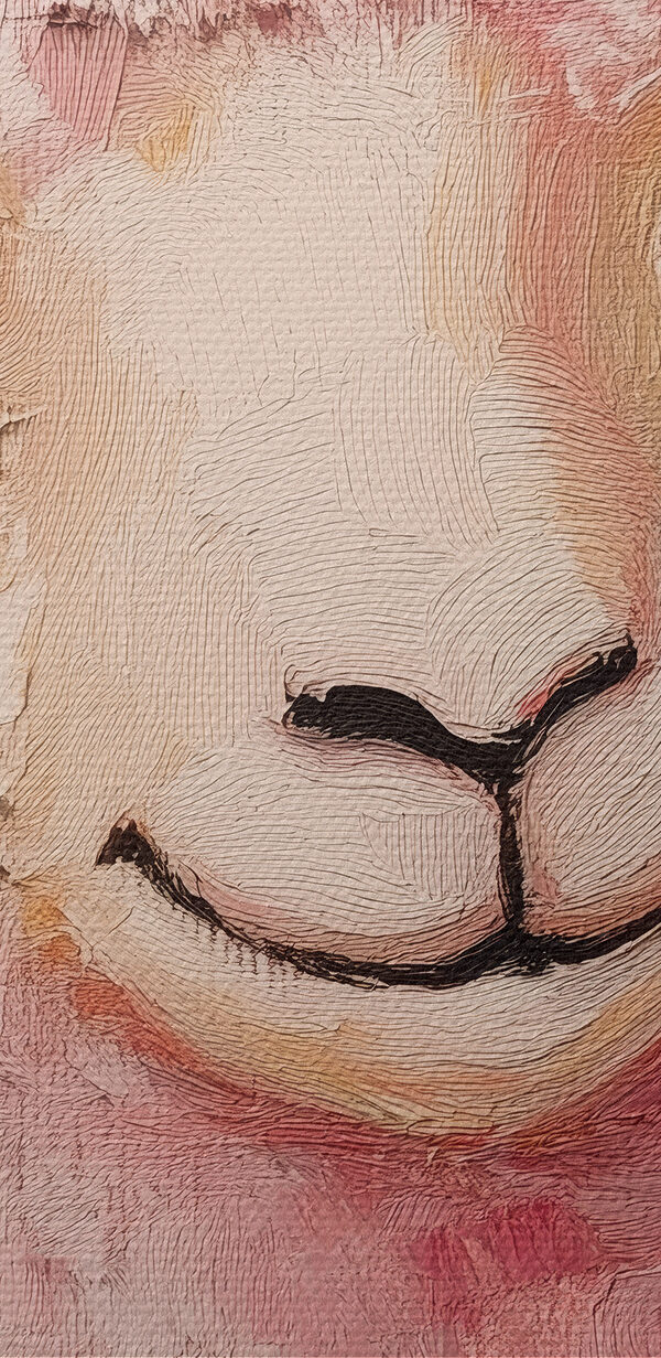 Malba růžové ovce Malba růžové ovce