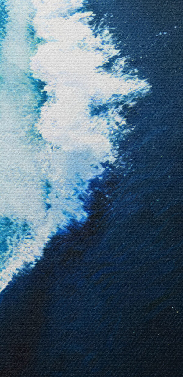 Vlna narážející do oceánu Vlna narážející do oceánu