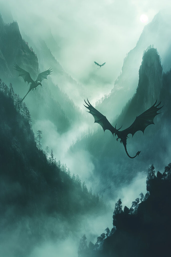 Skupina draků létajících na obloze s40011p 683x1024 - Skupina draků létajících na obloze - tegory