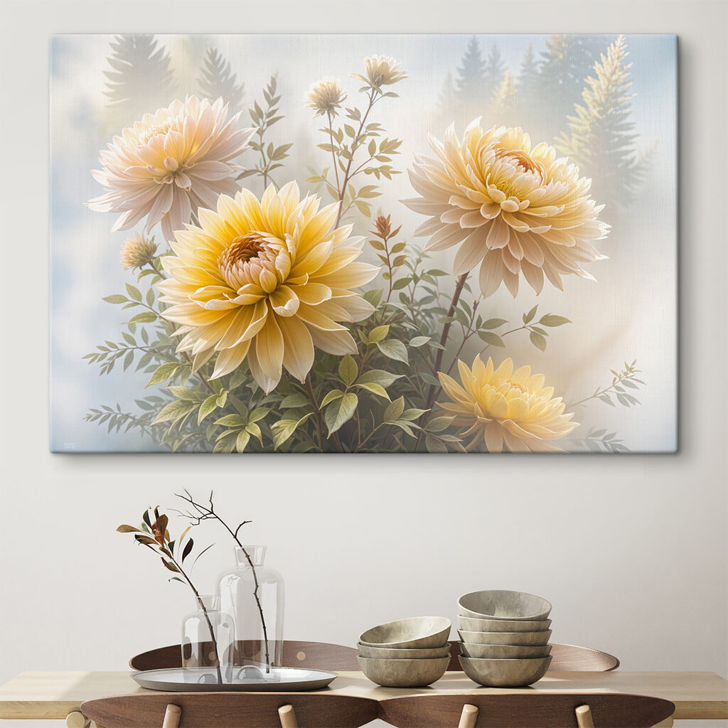 Group of yellow flowers