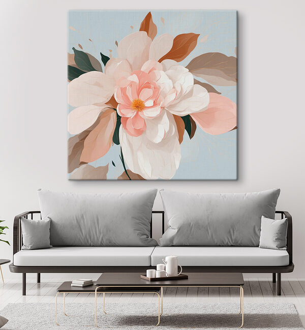 Delicate blooms in soft pastel hues Delicate blooms in soft pastel hues