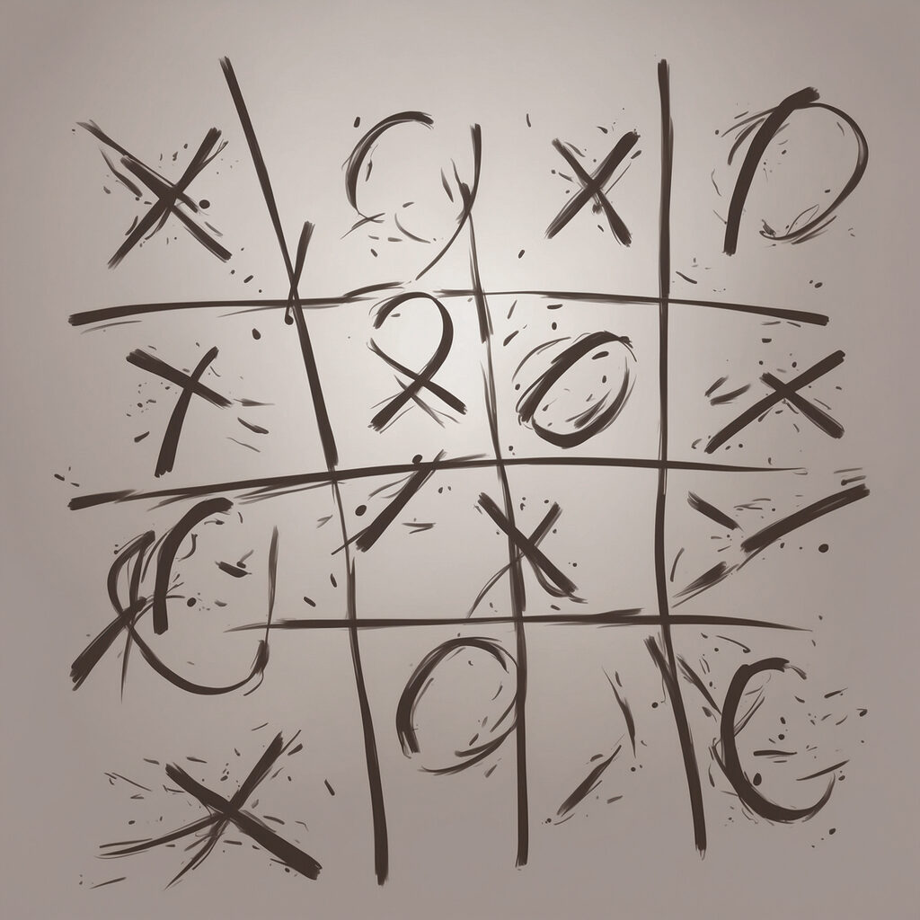 Game of tic tac toe