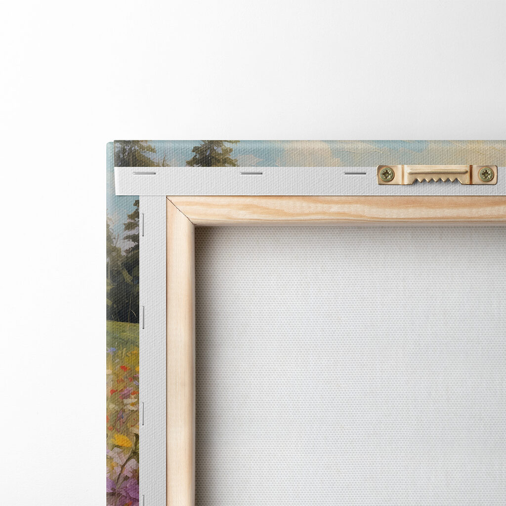 Field of colorful flowers