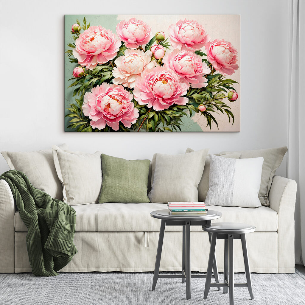 Group of pink flowers