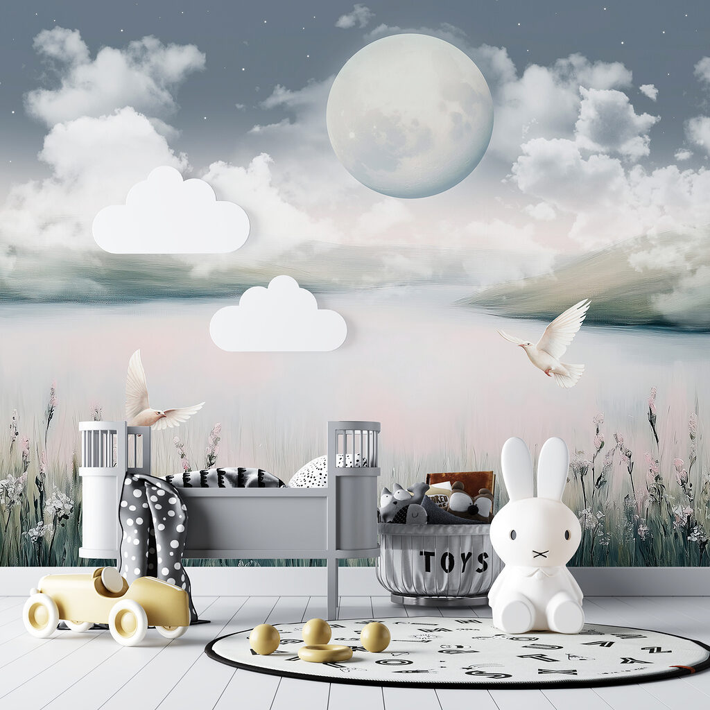 Birds flying over a lake Birds flying over a lake