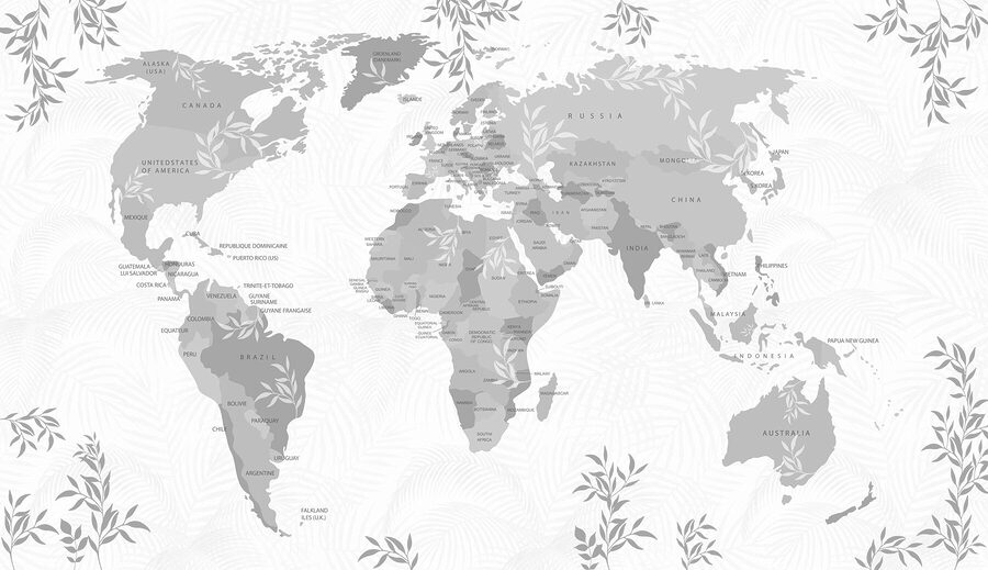Mapa světa Mapa světa