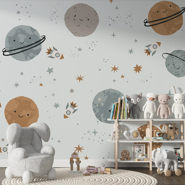 Vzor planet a raket Vzor planet a raket