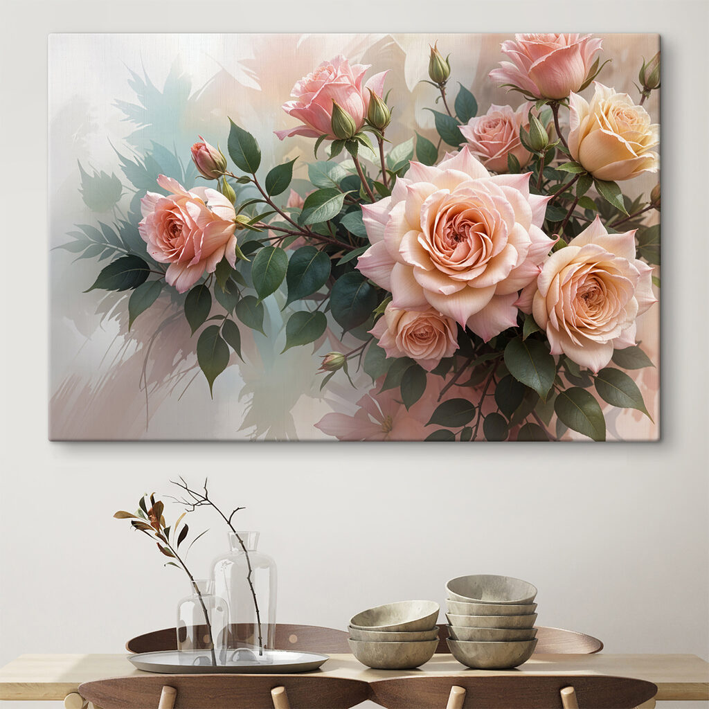 Group of pink roses Group of pink roses