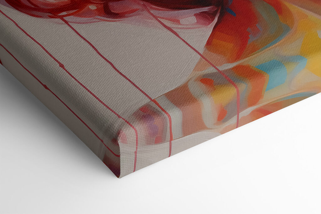 Woman with red hair and a lollipop Woman with red hair and a lollipop