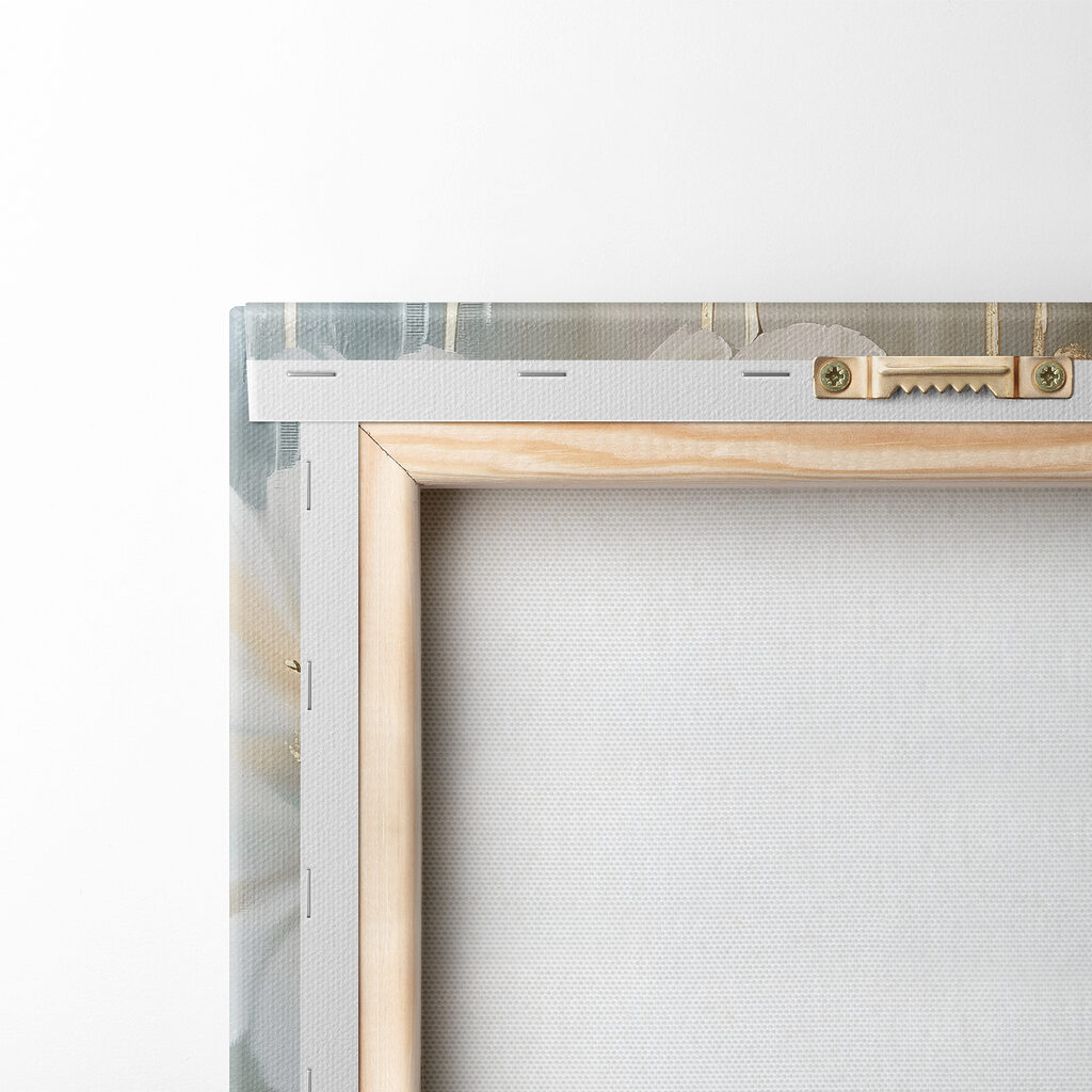 Painting of white flowers