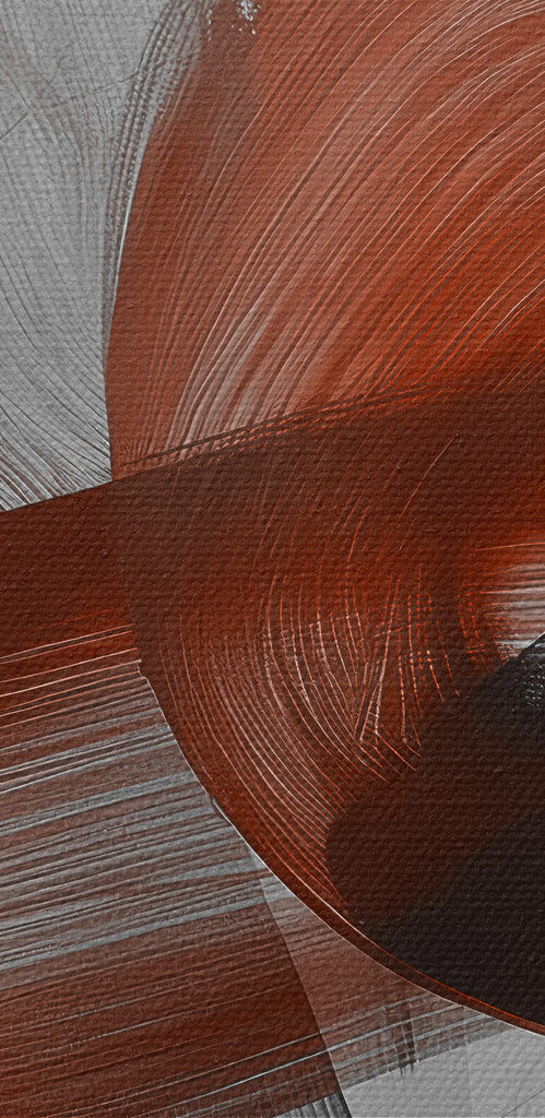 Red and white swirls