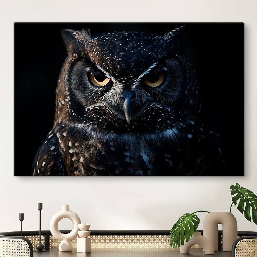 Close up of an owl Close up of an owl