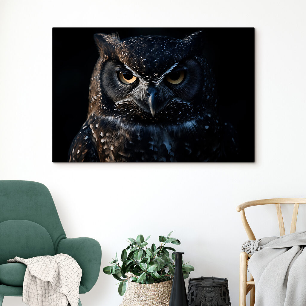 Close up of an owl Close up of an owl