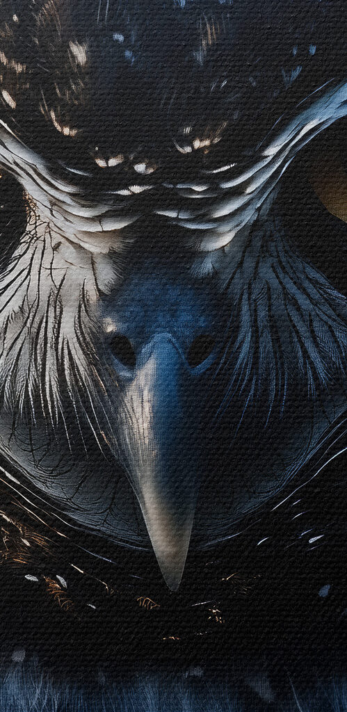 Close up of an owl Close up of an owl