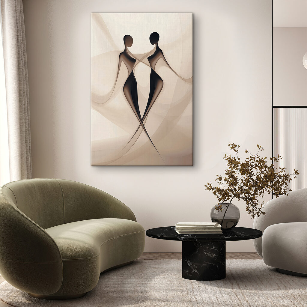 Couple of women in black and white Couple of women in black and white