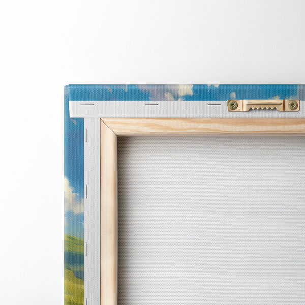 Skupina bílých psů běžících na poli Skupina bílých psů běžících na poli