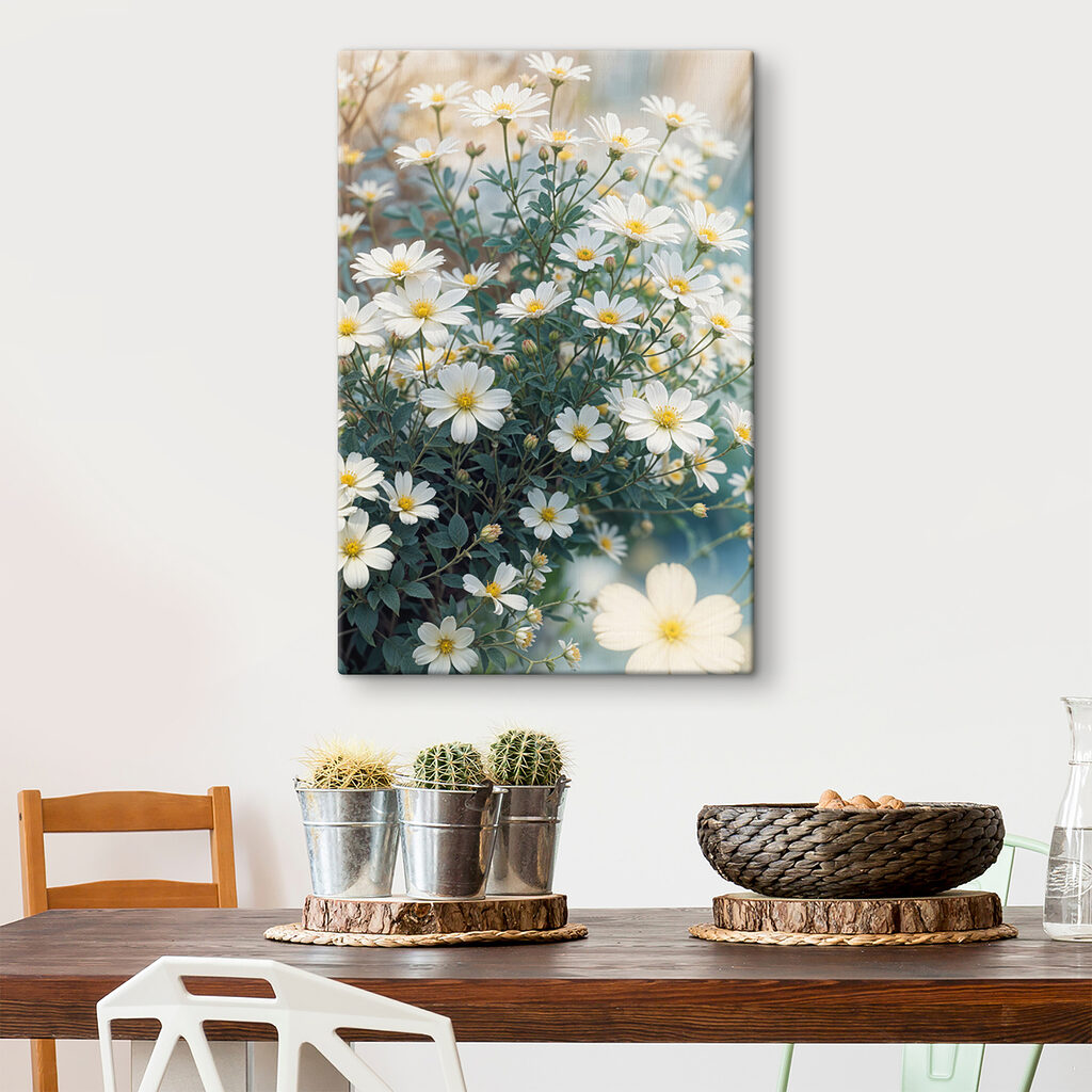 Group of white flowers