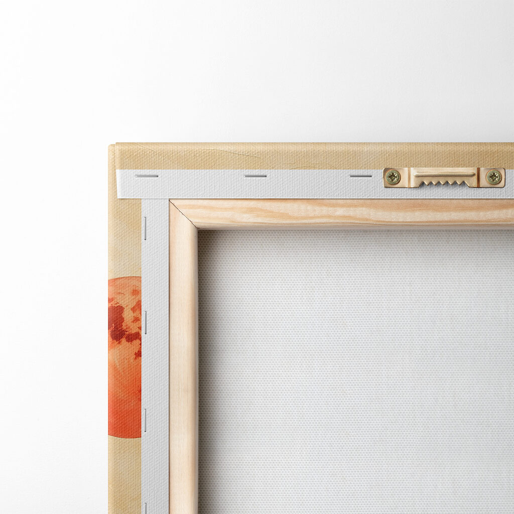 Painting of a temple in the mountains Painting of a temple in the mountains