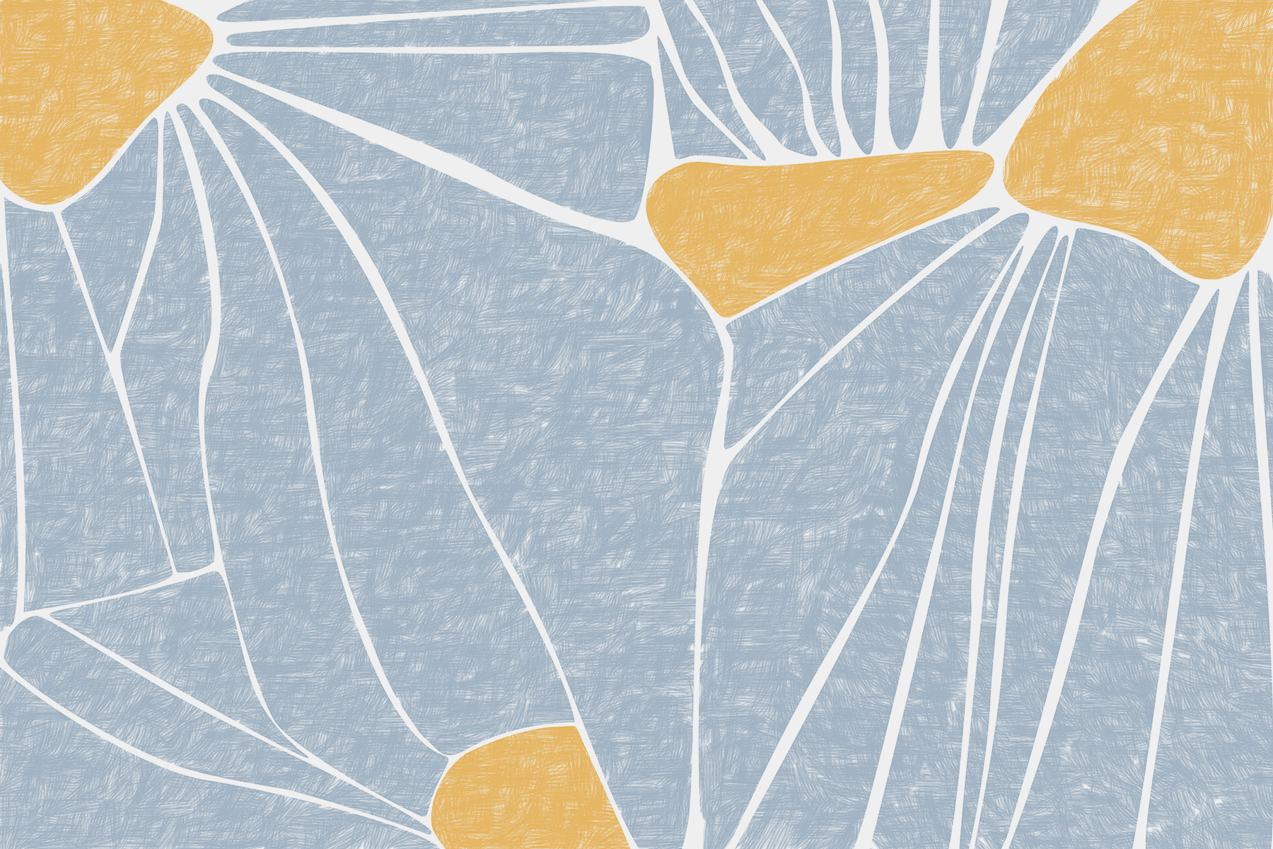 Blue and yellow pattern