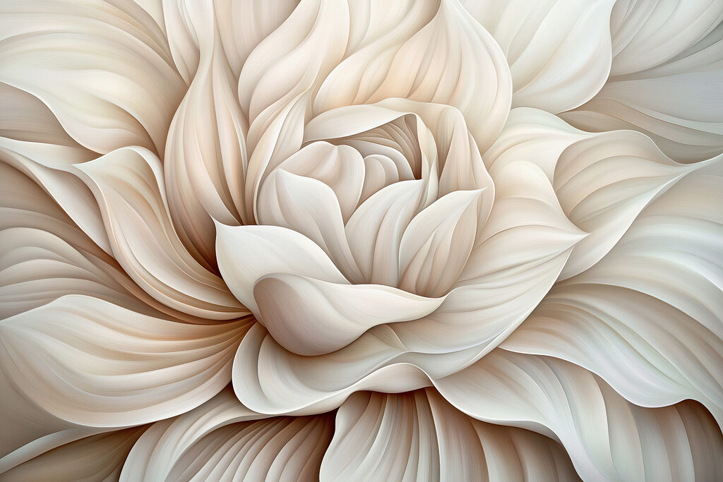Elegant petals in soft hues