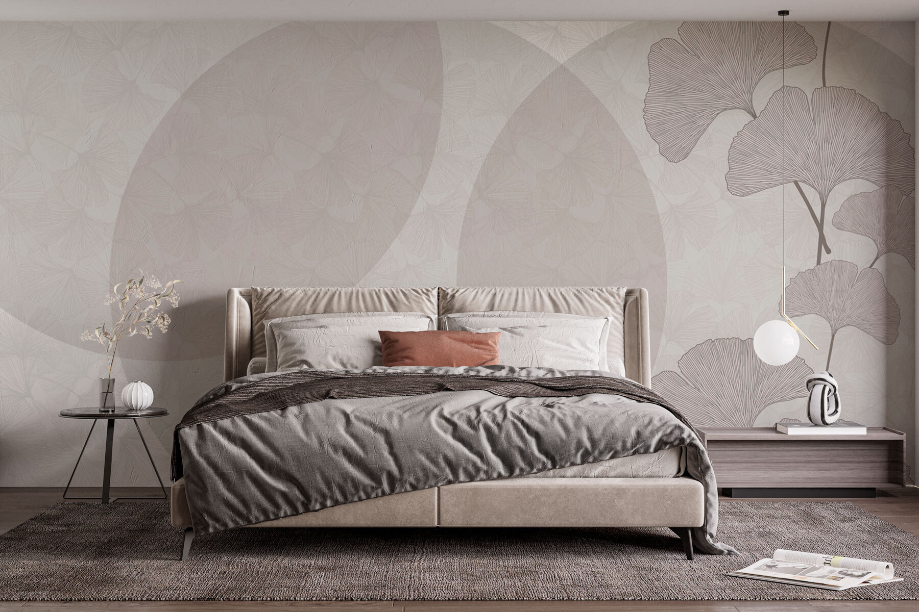 Grey and white background with circles and lines Grey and white background with circles and lines