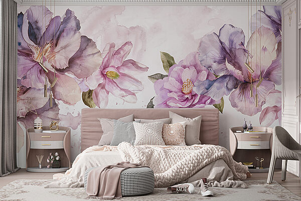 Group of purple flowers