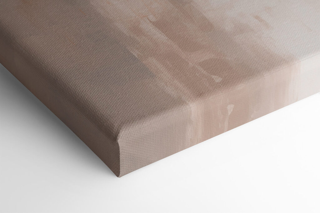 Painting of a woman standing in a room