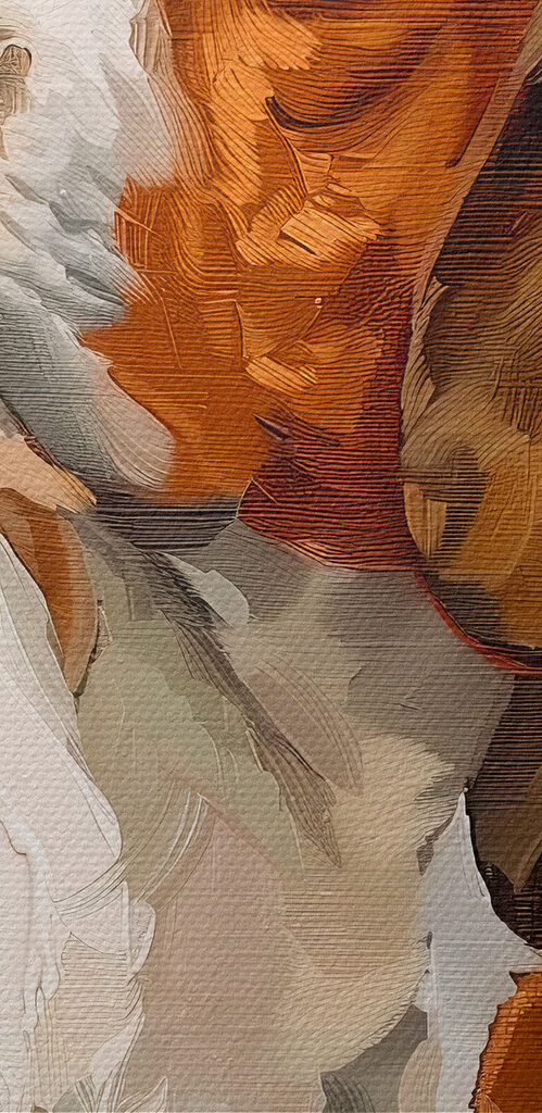 Painting of a dog Painting of a dog