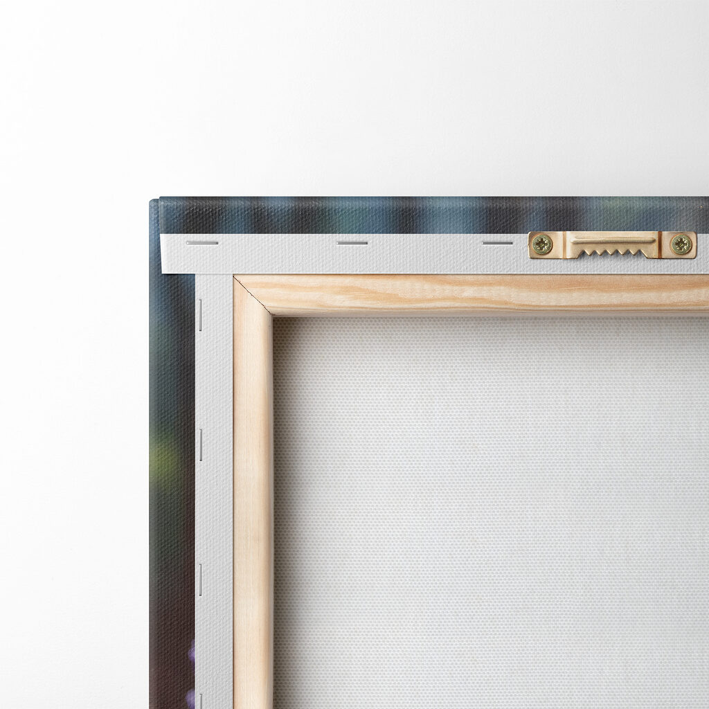 Close up of purple flowers