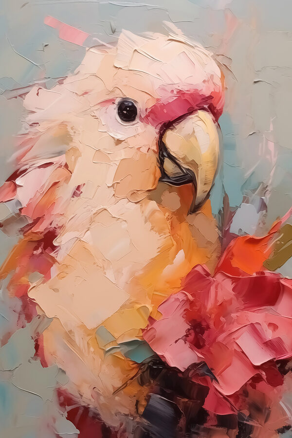 Malba papouška Malba papouška