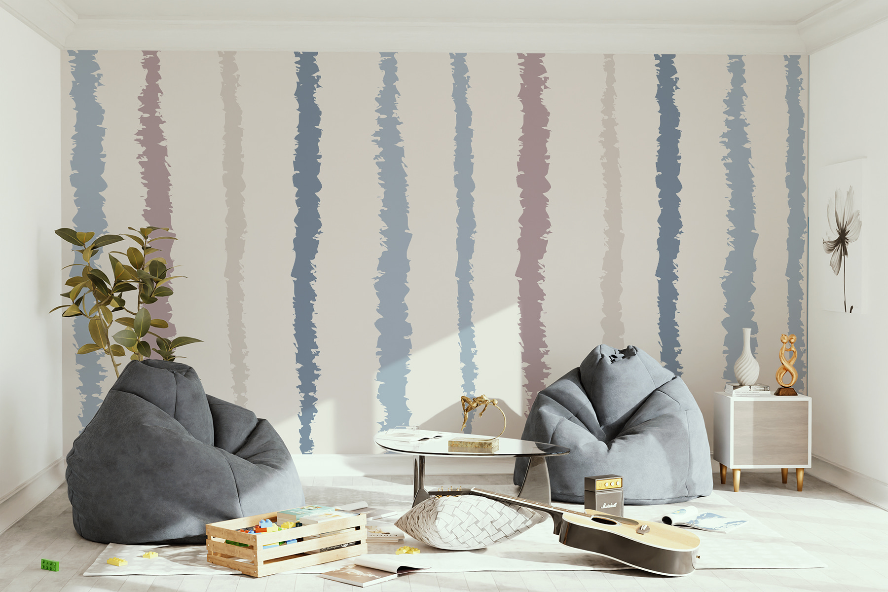 Close up of a wallpaper