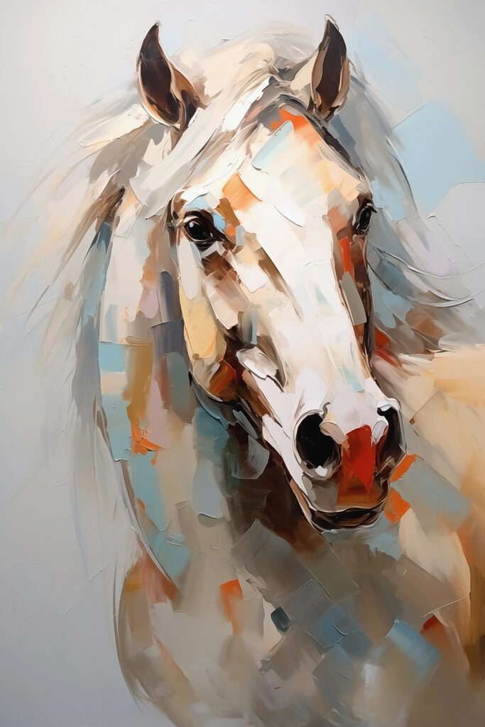 Painting of a horse Painting of a horse