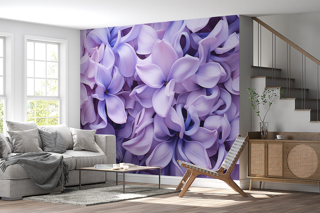 Group of purple flowers