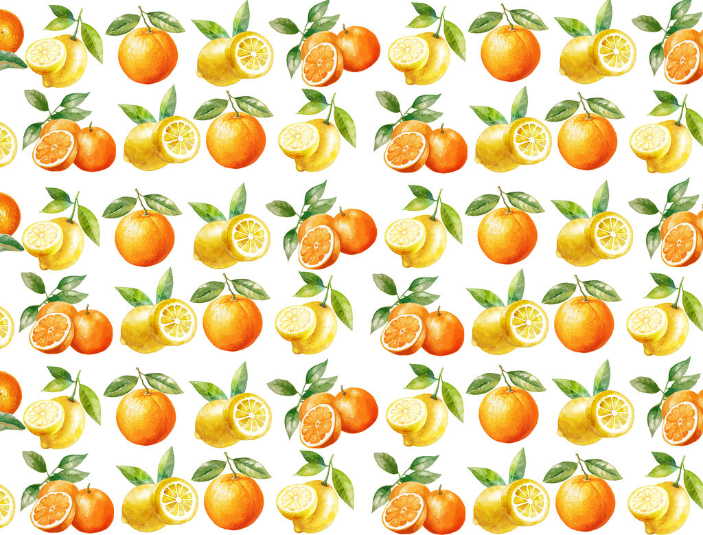 Vzor pomerančů a citronů Vzor pomerančů a citronů