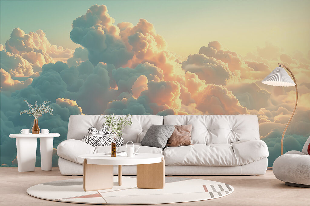 Large group of clouds