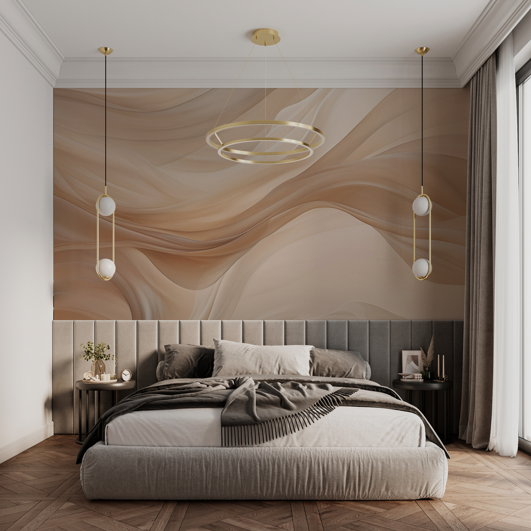 Close up of a fabric