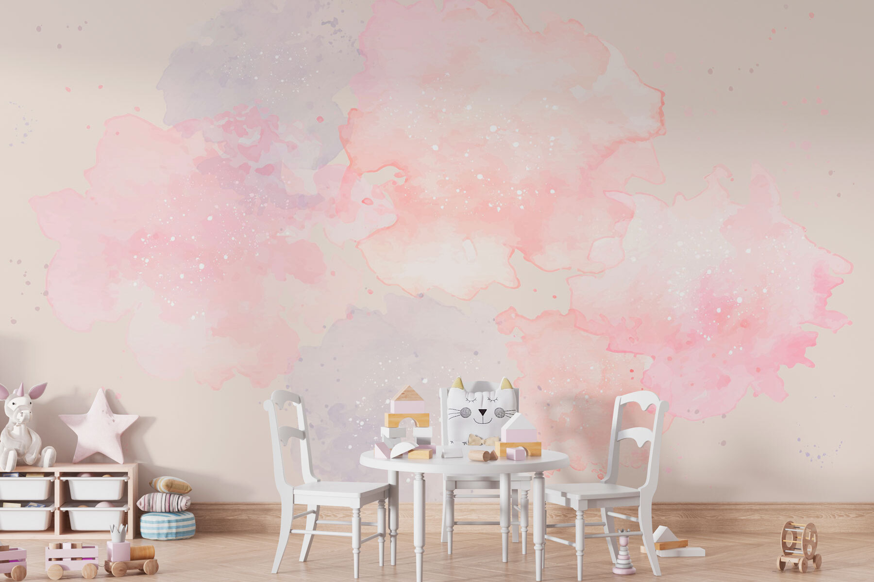 Close up of watercolor Close up of watercolor