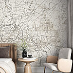 Fototapeta Mapa města