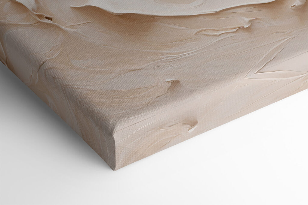 Close up of a white surface