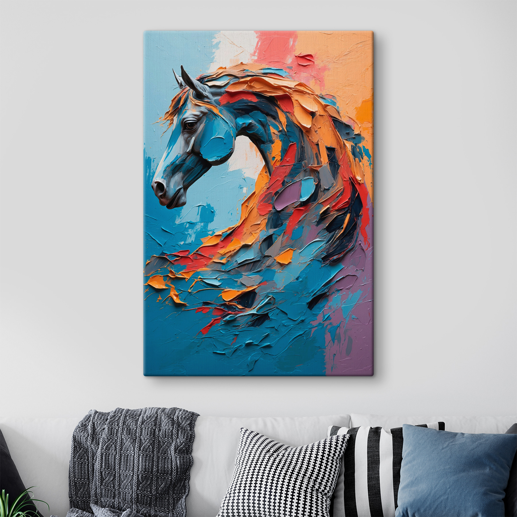 Painting of a horse