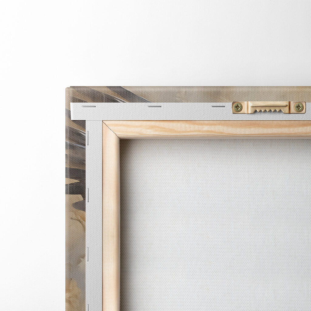 Bird with wings spread