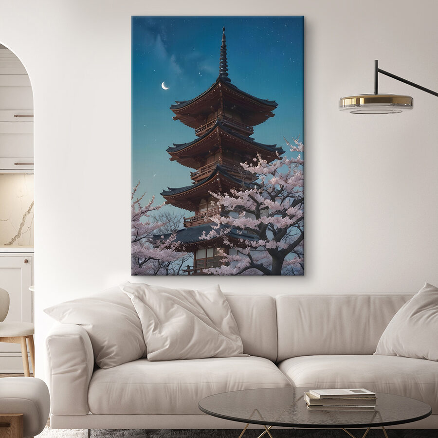 Pagoda s třešňovými květy Pagoda s třešňovými květy