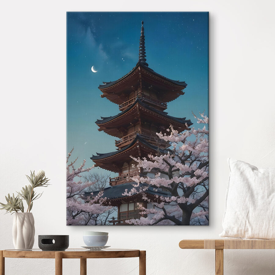 Pagoda s třešňovými květy Pagoda s třešňovými květy