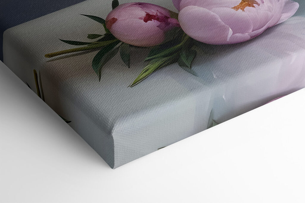 Vase of flowers on a table