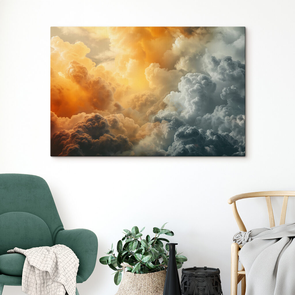 Group of clouds in the sky