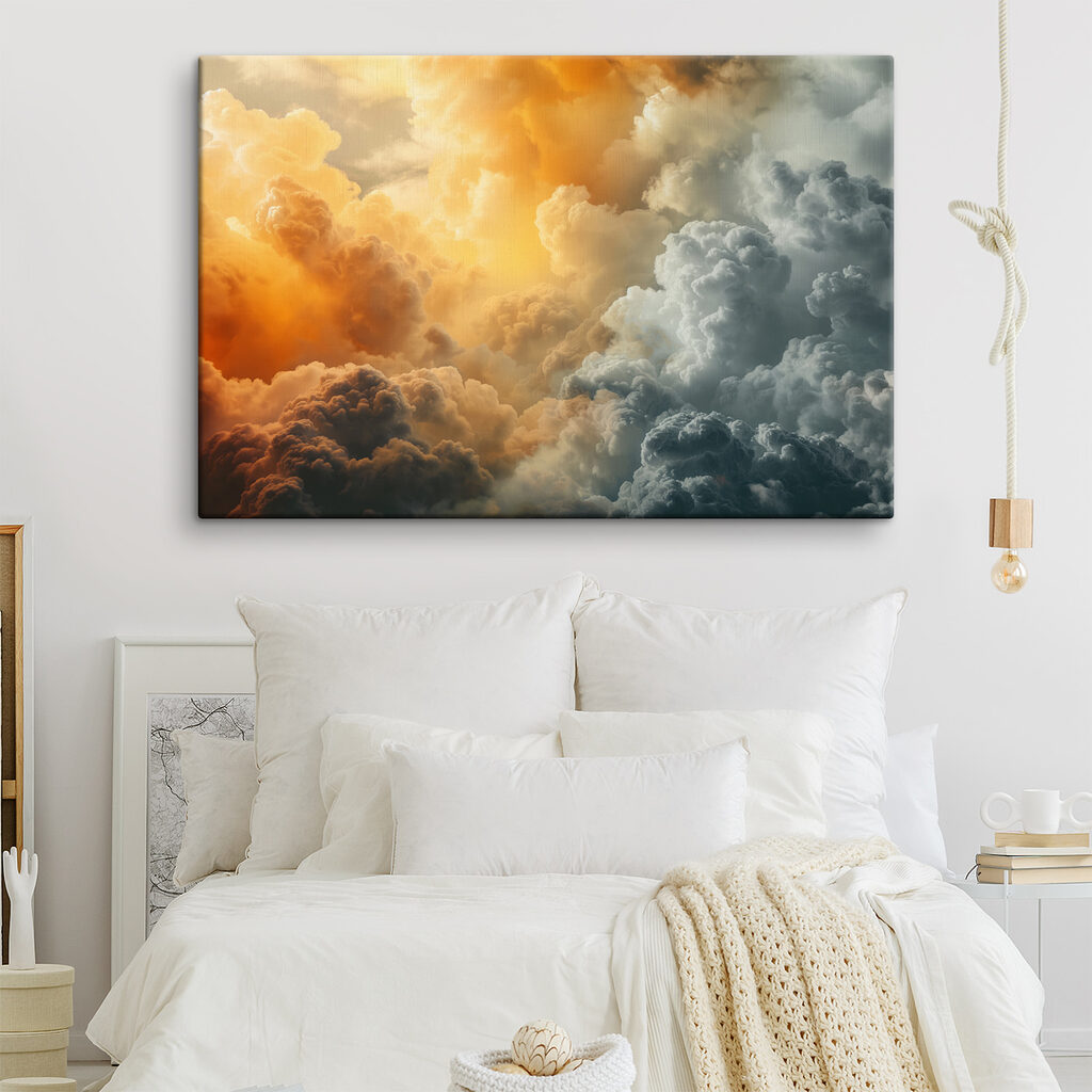 Group of clouds in the sky